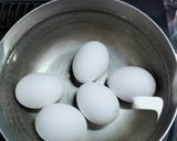 簡単☆ガス代節約☆ゆで卵の作り方☆作り方1写真