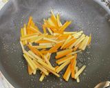 パリポリ食感♪大根の皮と人参のきんぴら作り方6写真