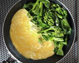 ふんわり卵の菜の花ソテー。作り方4写真
