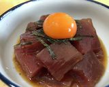 簡単♪まぐろユッケ♪麺つゆで♪作り方3写真