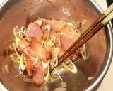 【簡単】ネギと切落とし焼豚のピリ辛和え作り方4写真