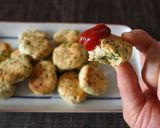 簡単ノンフライ♪磯の香り豆腐ナゲット作り方3写真