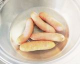 朝食に楽チン❗ウインナーのボイル作り方5写真