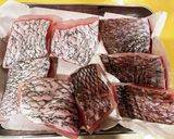 釣って来た大鯛の料理はこれ　中華風蒸し作り方2写真