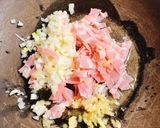 春キャベツのクリーミーベーコンソース作り方3写真