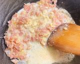 春キャベツのクリーミーベーコンソース作り方5写真