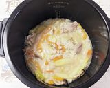 ホットクックで生米から作るおじや作り方2写真
