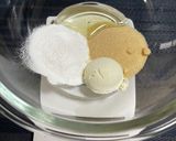 豆乳と米粉のカスタードクリーム　覚え書き作り方1写真