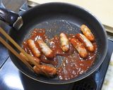 ご飯が進む！ウインナーの肉巻きカレー風味作り方9写真
