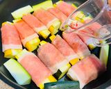 豚肉のズッキーニ巻き作り方5写真