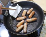 ご飯が進む！ウインナーの肉巻きカレー風味作り方8写真