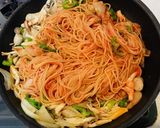 簡単喫茶店のナポリタン作り方6写真