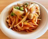 簡単喫茶店のナポリタン作り方7写真