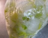 白菜の白い部分の漬物風作り方7写真