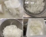 新玉葱アボカドいかなご釘煮の　マヨサラダ作り方2写真