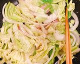 柚子胡椒で焼きうどん作り方4写真