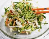 胡麻油香る竹輪と胡瓜の中華サラダ♪作り方4写真
