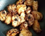 ふわふわ♪帆立の揚焼きにんにく葱甘酢あん作り方5写真