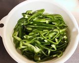 ピーマンのシーチキンマヨサラダ作り方1写真