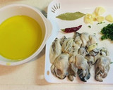 ぷっくり美味しい牡蠣のアヒージョ！５分作り方1写真