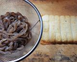 薩摩揚げと突き蒟蒻の煮物作り方1写真