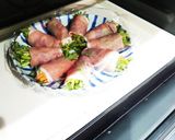 レンジで簡単♪春菊と人参の豚しゃぶ♪作り方2写真
