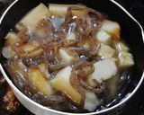 薩摩揚げと突き蒟蒻の煮物作り方4写真