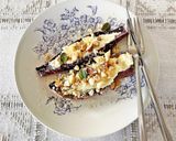 焼き芋にクリームチーズとゴルゴンゾーラ作り方7写真