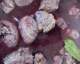 牛スネ肉 赤ワイン煮込み♡作り方5写真