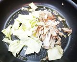 超簡単!キャベツとパスタのキーマカレー風作り方4写真