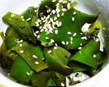☆簡単♪メカブ(茎わかめ)の梅酢風味作り方3写真