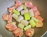 鶏もも肉と長ネギの醤油炒め作り方3写真