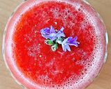 甘酒(甘麹)にフレッシュすりおろし苺作り方4写真