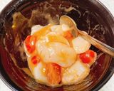 酸っぱウマイ♪ホタテの梅カルパッチョ作り方3写真