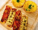 冷凍パイシートで簡単♪スティックピザ作り方5写真