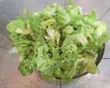 ☆サラダ菜のポタージュ☆作り方1写真