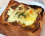 残りのカレーでカフェ風トースト作り方5写真