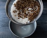 皮つきもち麦を土鍋で炊く作り方2写真