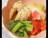 かぶと手作り肉団子の餡かけ作り方16写真