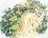 春菊&カニカマのパスタ♬作り方4写真