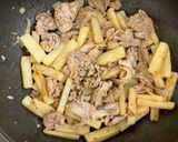 豚バラ肉と長芋のポン酢炒め作り方4写真
