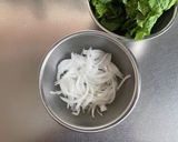 菜の花と新たまねぎの春マリネ作り方1写真