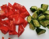 トマトときゅうりのとろとろ納豆汁♪作り方2写真