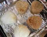 我が家の朝ごはん！焼きおにぎり作り方2写真