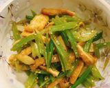 八尾若ごぼうとササミの煮びたし、含め煮作り方9写真
