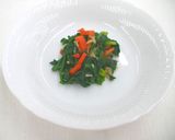 【パパママ向け】青菜とえのき炒め和え作り方7写真