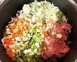 子育て応援♪野菜と胡麻たっぷり坦々スープ作り方2写真