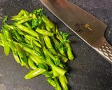 手軽にアンチエイジング♪無限春菊サラダ作り方2写真