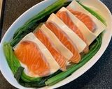 清蒸鮭魚豆腐作り方7写真