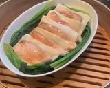 清蒸鮭魚豆腐作り方8写真